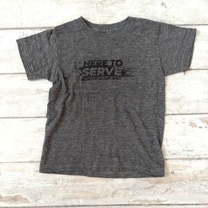 Boys Size 4 Gray Short Sleeve Top American Apparell Kids 4T